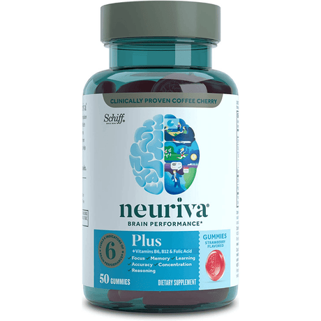 Schiff Nootropic - Fresa - 50 Gomitas - Haz Tu Pedido