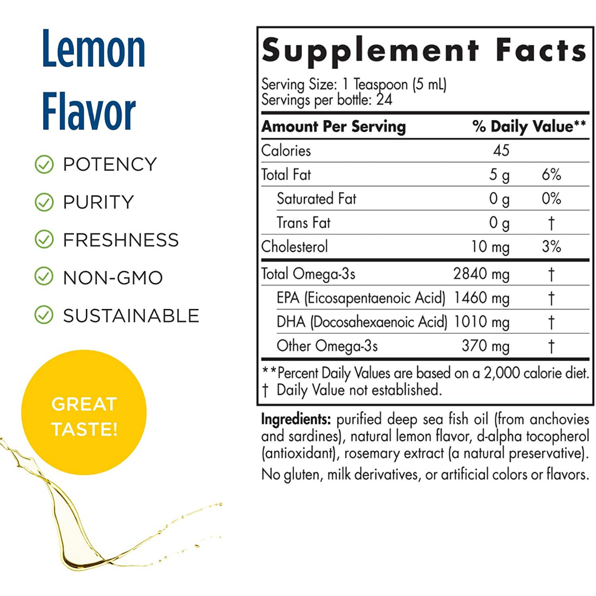 Nordic Naturals Ultimate Omega 3 - Limón - Haz Tu Pedido