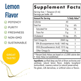 Nordic Naturals Ultimate Omega 3 - Limón - Haz Tu Pedido