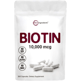 Micro Ingredients Biotin - 365 Capsules - Haz Tu Pedido