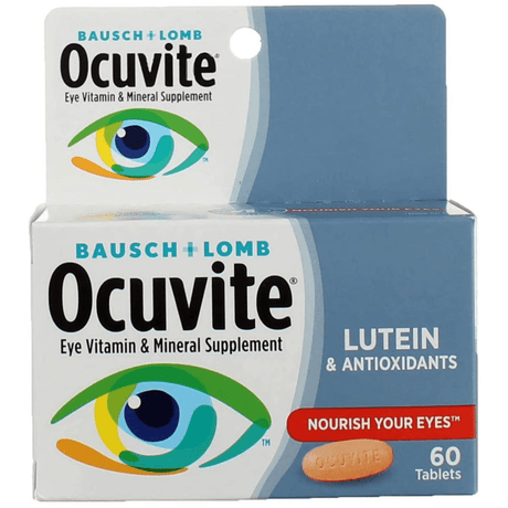 Bausch & Lomb OCUVITE with Lutein - 60 Tabletas - Haz Tu Pedido