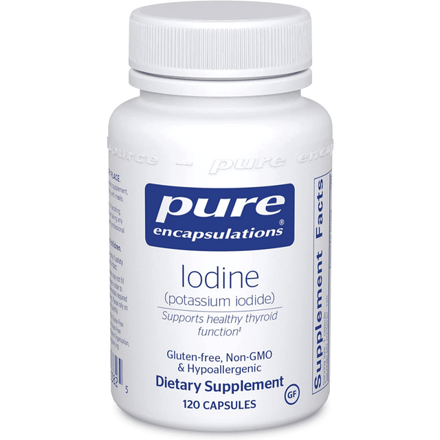 Pure Encapsulations Iodine - 120 Cápsulas - Haz Tu Pedido