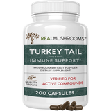 Real Mushrooms Turkey Tail 1000 mg - Haz Tu Pedido