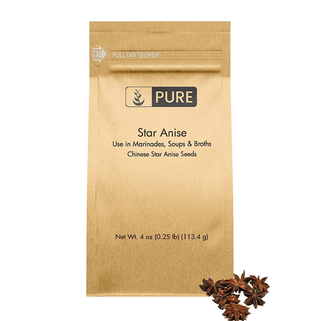 Pure Organic Ingredients Star Anise - 113 g - Haz Tu Pedido