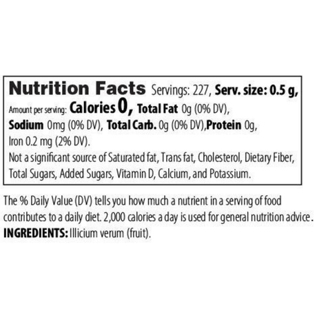 Pure Organic Ingredients Star Anise - 113 g - Haz Tu Pedido