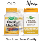 Natures Way Choline and Inositol - 100 Cápsulas - Haz Tu Pedido