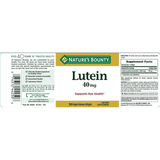 Nature’s Bounty  Luteina - 30 Cápsulas Blandas - Haz Tu Pedido