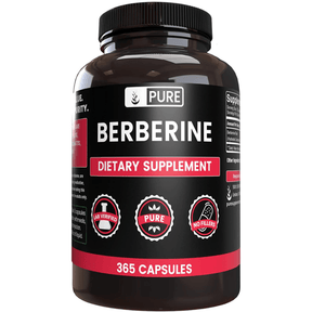 Pure Organic Ingredients Berberina - 365 Cápsulas - Haz Tu Pedido