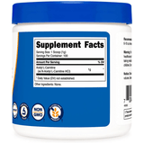 Nutricost Acetil L-Carnitina - 100 g - Haz Tu Pedido