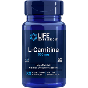 Life Extension L-Carnitina - 30 Cápsulas Vegetarianas - Haz Tu Pedido