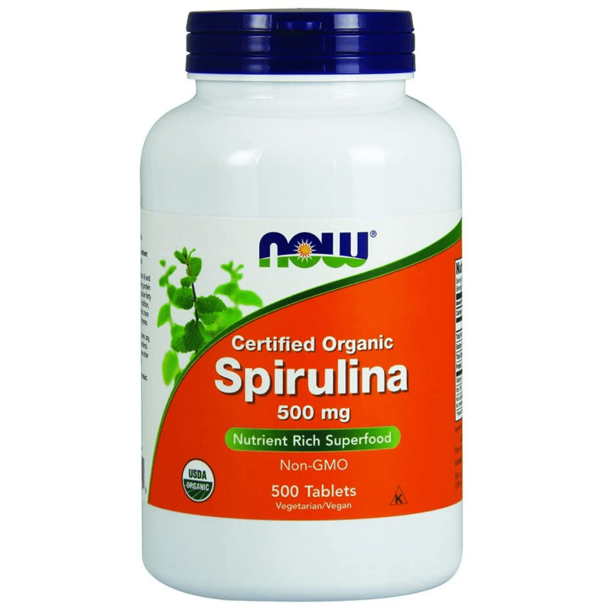 NOW Foods Spirulina 500 mg - 500 Tabletas - Haz Tu Pedido
