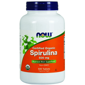 NOW Foods Spirulina 500 mg - 500 Tabletas - Haz Tu Pedido