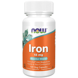 NOW Foods Hierro 18 mg - 120 Cápsulas Veganas - Haz Tu Pedido