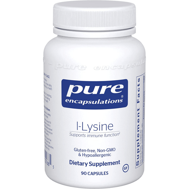 Pure Encapsulations L-Lisina 500 Mg - 90 Cápsulas - Haz Tu Pedido