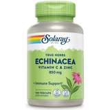 Solaray Equinácea Con Vitamina C Y Zinc - 100 Cápsulas Veganas - Haz Tu Pedido