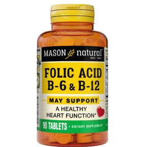 Mason Natural Acido fólico - 90 Tabletas - Haz Tu Pedido