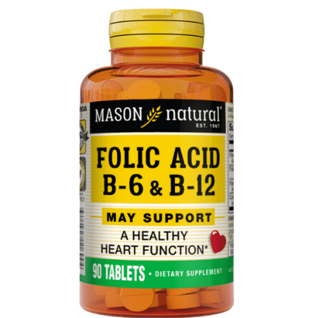Mason Natural Acido fólico - 90 Tabletas - Haz Tu Pedido