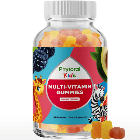 Phytoral Multivitaminas Para Niños - 90 Gomitas - Haz Tu Pedido