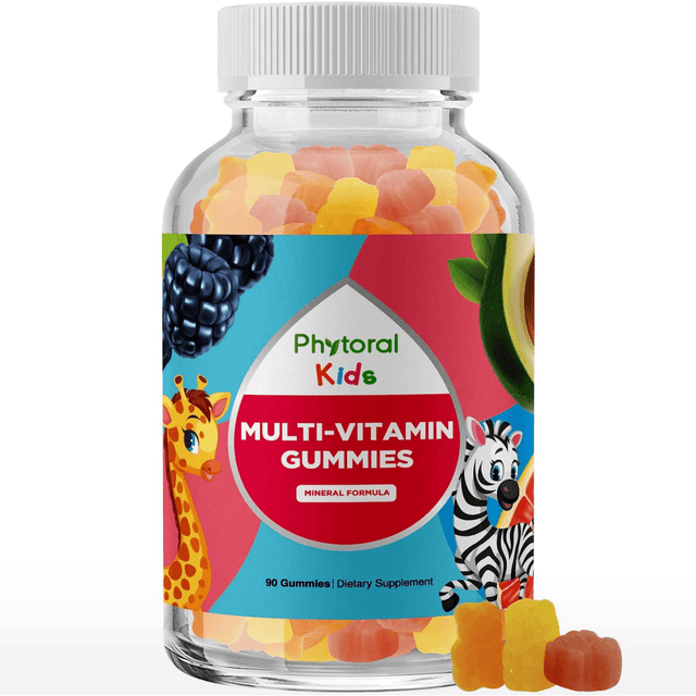 Phytoral Multivitaminas Para Niños - 90 Gomitas - Haz Tu Pedido