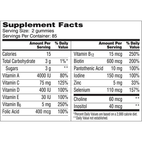 One A Day Multivitamínas Para Hombre - 170 Gomitas - Haz Tu Pedido