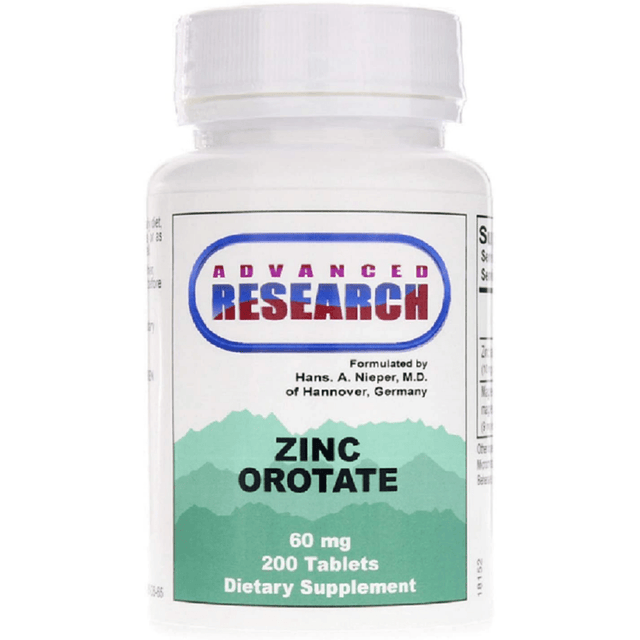 Advanced Research Orotato De Zinc & Magnesium - 200 Tabletas - Haz Tu Pedido