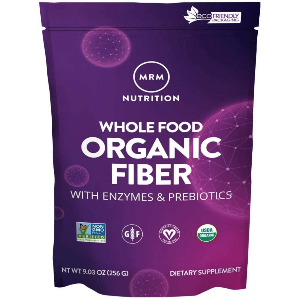 MRM Fibra Orgánica Con Enzimas & Prebióticos - 256 g - Haz Tu Pedido