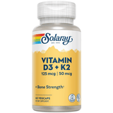Solaray Vitamina D3 Y K2 - Haz Tu Pedido