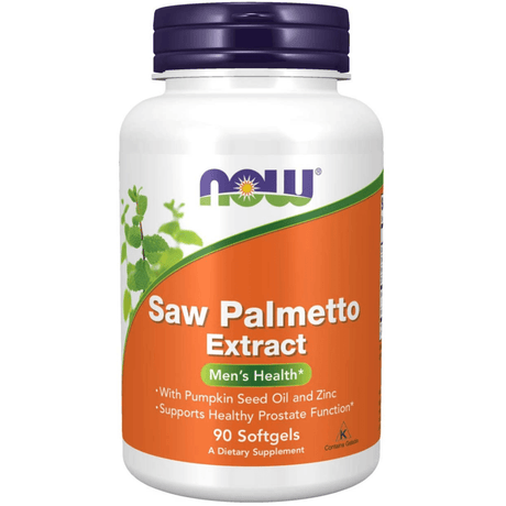 NOW Foods Extracto De Saw Palmetto - 90 Cápsulas Blandas - Haz Tu Pedido