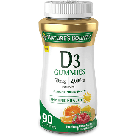 Nature’s Bounty Vitamina D3 - 90 Gomitas - Haz Tu Pedido