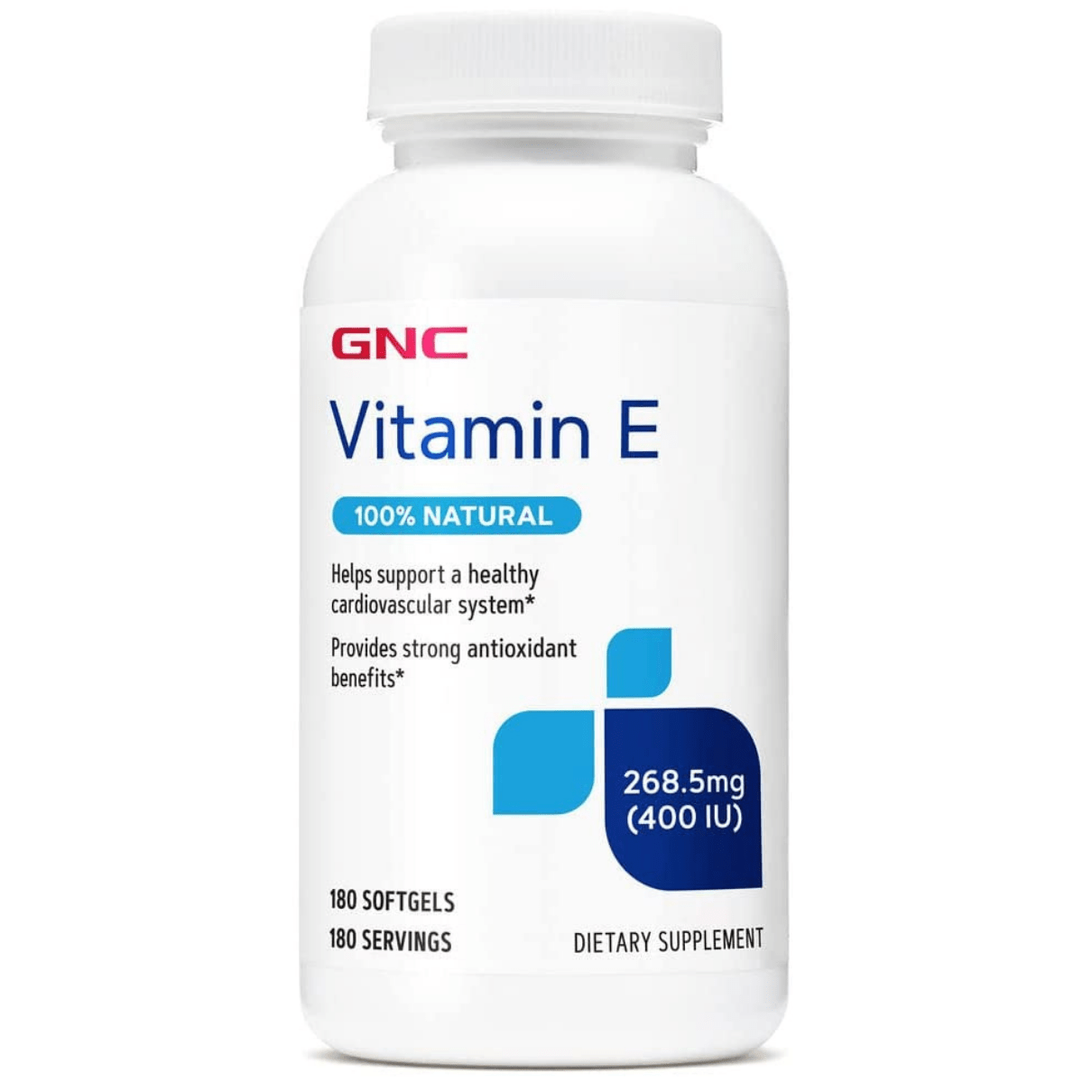 GNC Vitamina E 400 IU - 180 Cápsulas Blandas - Haz Tu Pedido