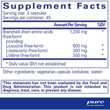 Pure Encapsulations BCAA - Haz Tu Pedido