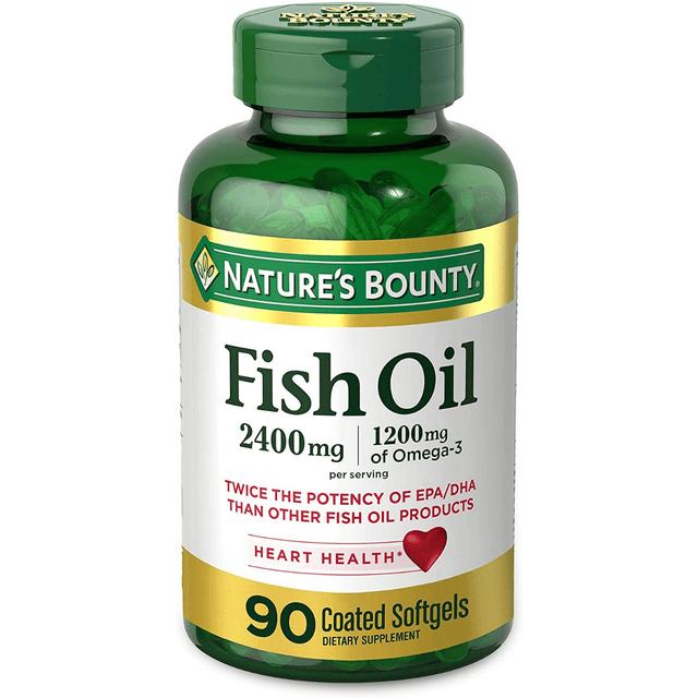 Nature’s Bounty Aceite De Pescado - 90 Tabletas Recubiertas - Haz Tu Pedido