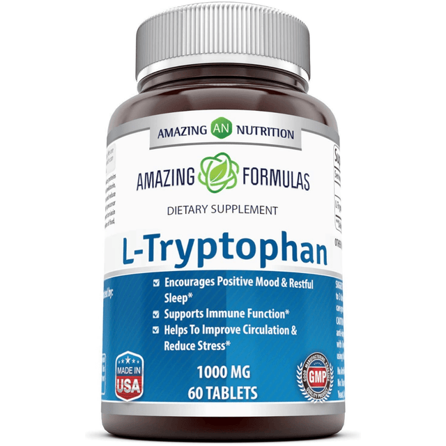 Amazing Nutrition L-Triptófano - 60 Tabletas - Haz Tu Pedido