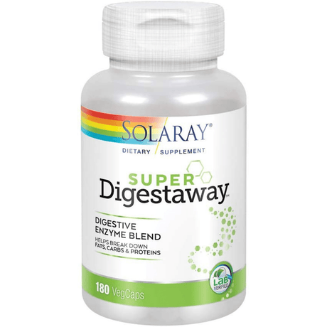 Solaray Mezcla De Enzimas Digestivas - 180 Cápsulas Veganas - Haz Tu Pedido