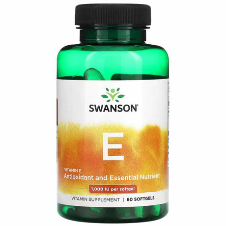 Swanson Vitamina E - 60 Cápsulas Blandas - Haz Tu Pedido