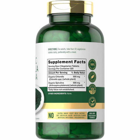 Clórela con Espirulina 1300 Tabletas - Haz Tu Pedido