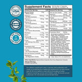 Nature's Craft - Neuro Salud con Bacopa Monnieri (640 mg Fórmula Nootrópica - 60 Cápsulas)
