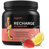 Legion Recharge Post Workout - Limonada de fresa - 484 g - Haz Tu Pedido