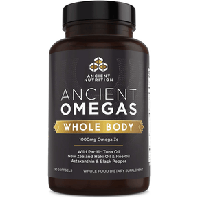 Ancient Nutrition Whole Body Omegas - 90 Cápsulas Blandas - Haz Tu Pedido