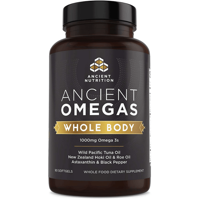 Ancient Nutrition Whole Body Omegas - 90 Cápsulas Blandas - Haz Tu Pedido