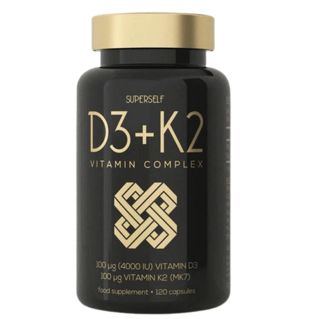 SuperSelf Complejo De Vitamina D3 Y K2 - 60 Cápsulas - Haz Tu Pedido