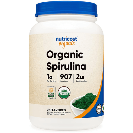 Nutricost Organic Spirulina - 907 g - Haz Tu Pedido
