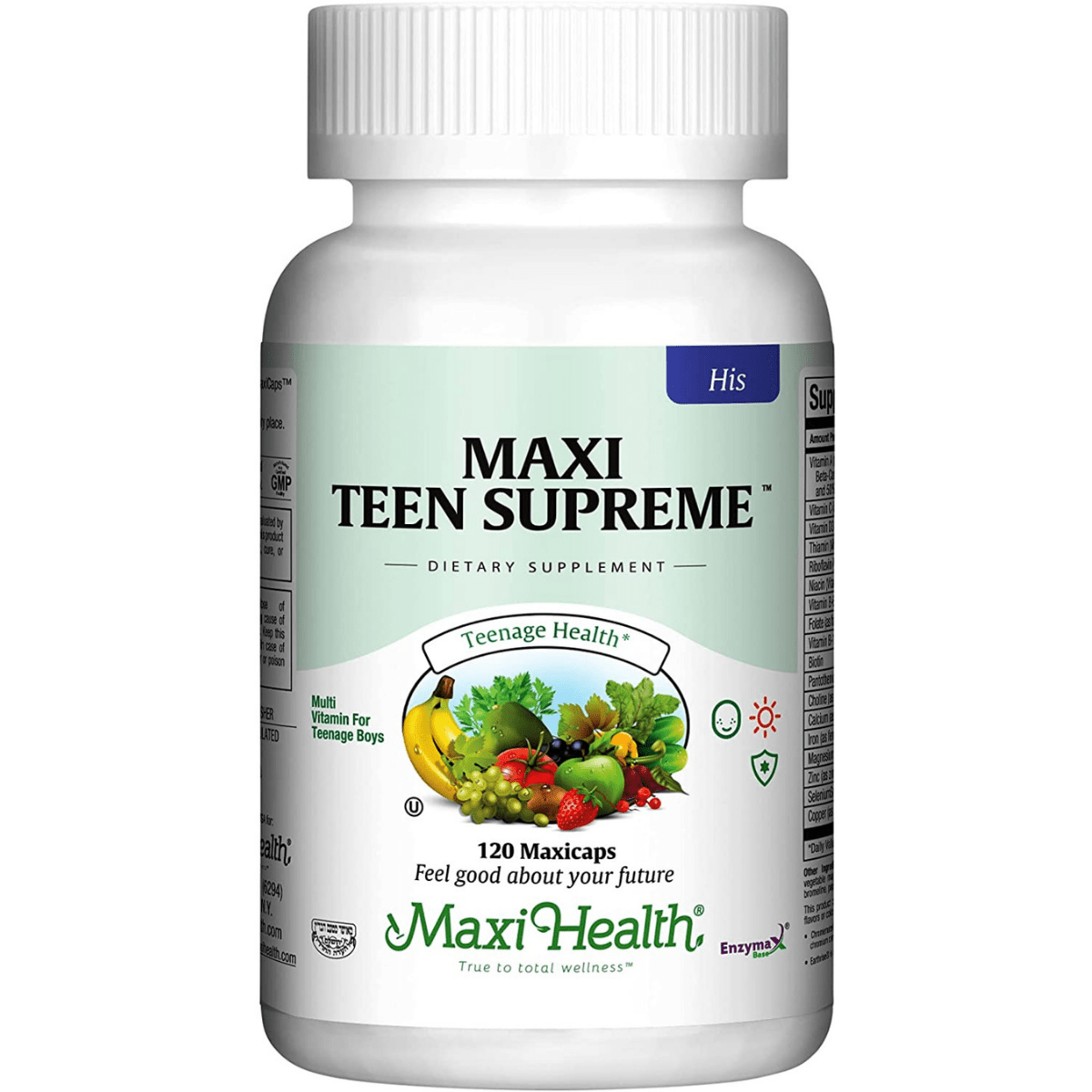 Maxi Health Multivitamin For Teens Boys - Haz Tu Pedido