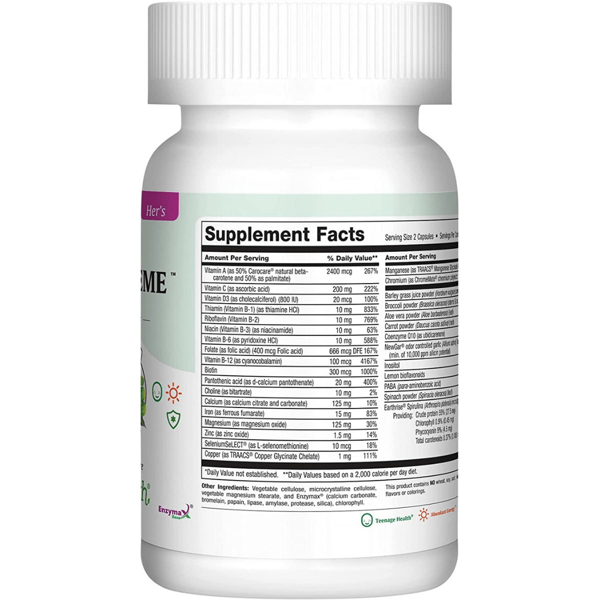 Maxi Health Multivitamin For Teens Girls - Haz Tu Pedido