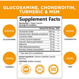 Glucosamina con Condroitina, Cúrcuma y MSM - Haz Tu Pedido