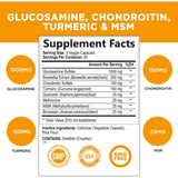 Glucosamina con Condroitina, Cúrcuma y MSM - Haz Tu Pedido