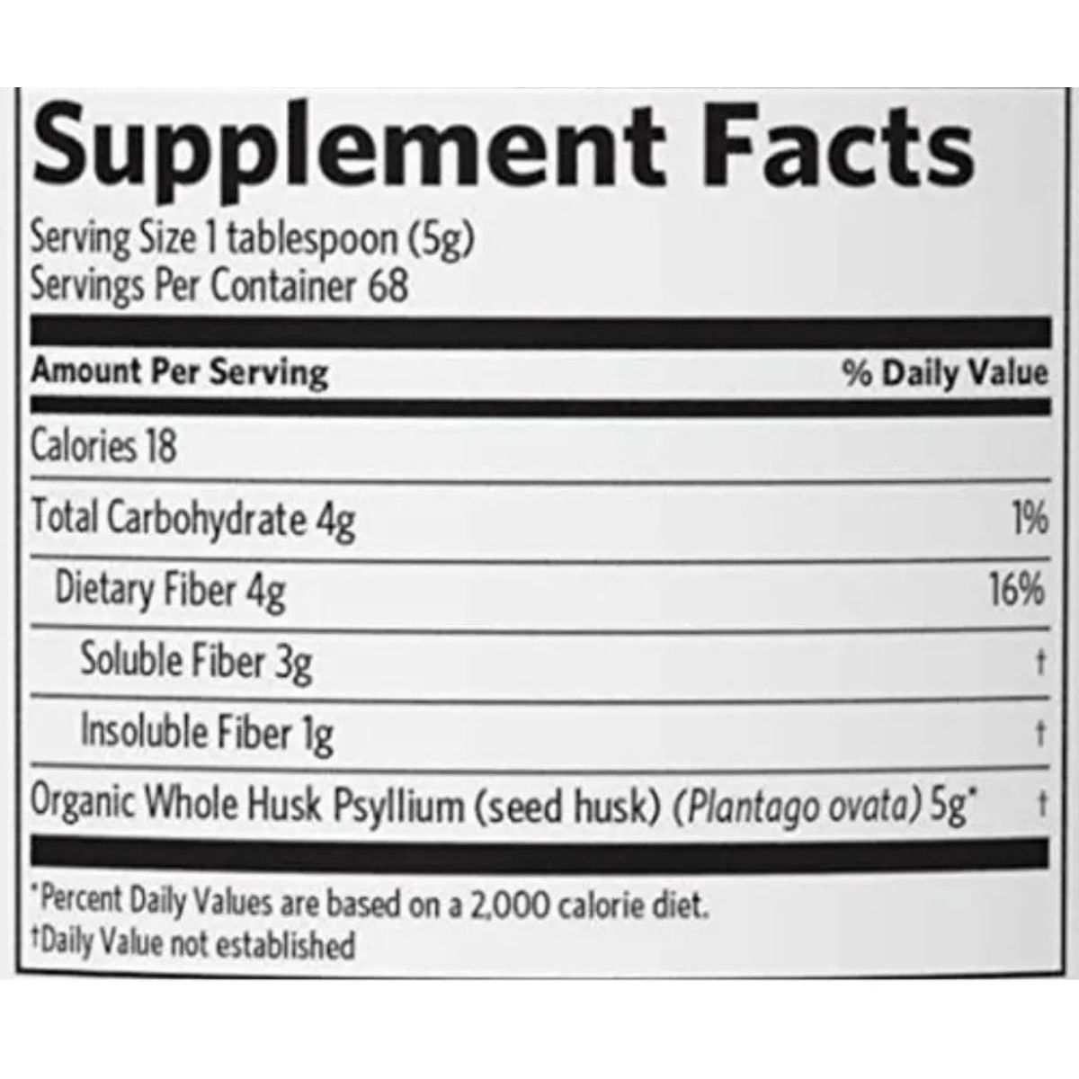 Organic India Psyllium Organic Whole Husk Fiber - 340 g - Haz Tu Pedido
