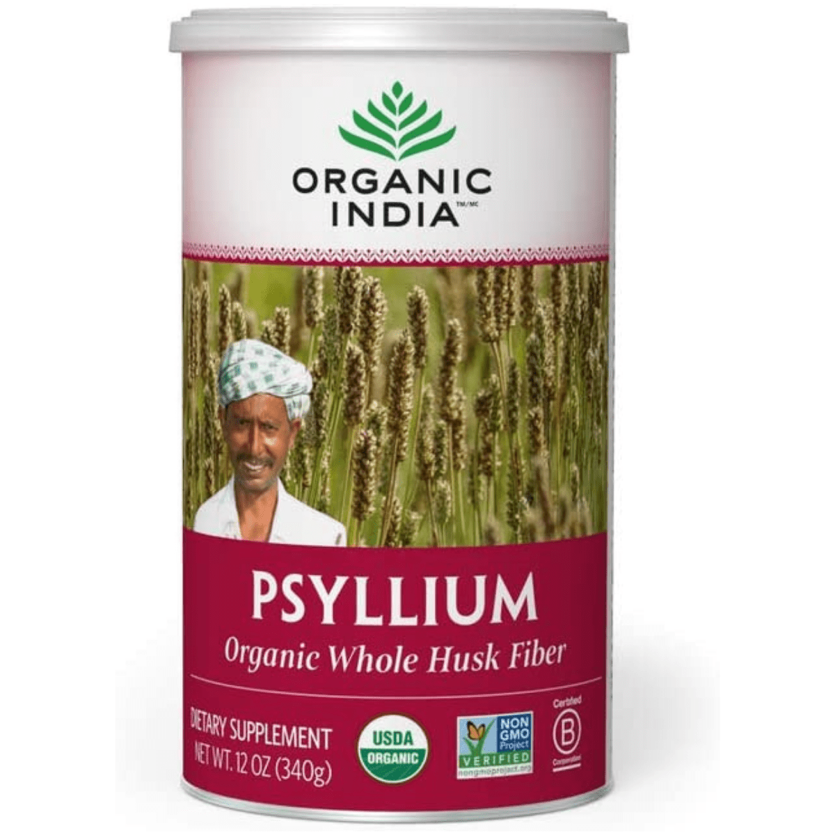 Psyllium Husk Organic - 340 g - Haz Tu Pedido