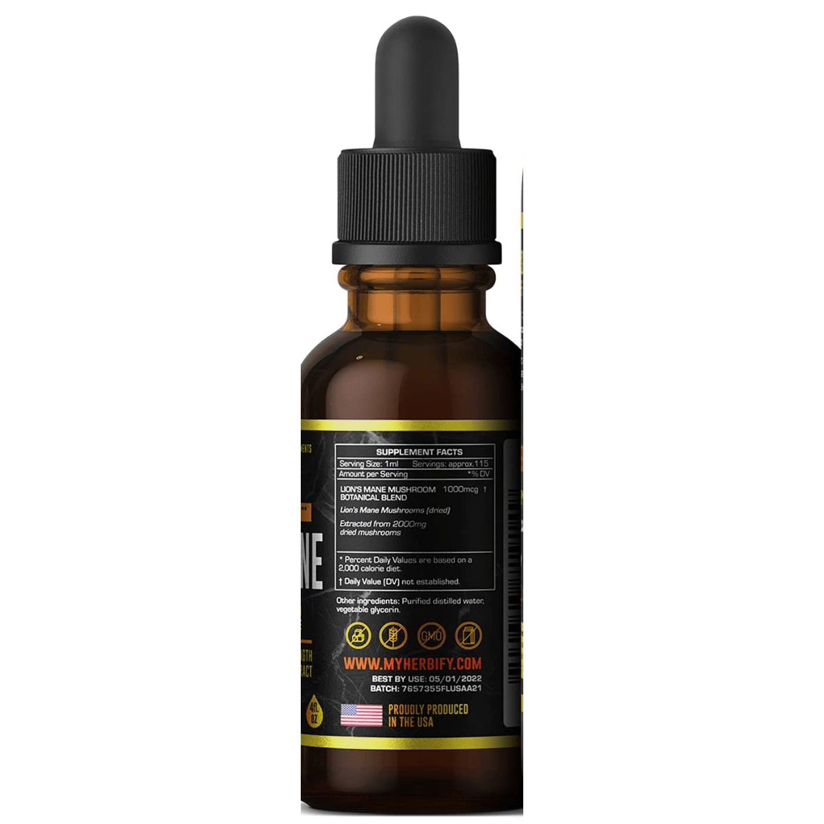 Herbify Lions Mane - 113 ml - Haz Tu Pedido