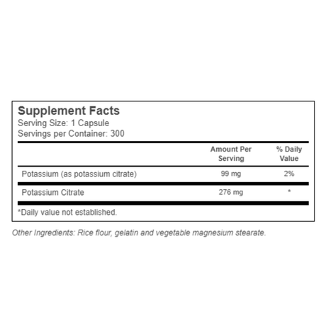 Vitacost Potassium Citrate - Haz Tu Pedido